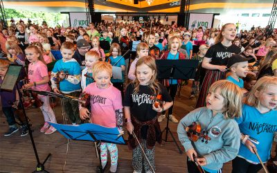 Kuuden maan 550 nuorta soittajaa esittää yhteistä musiikkia