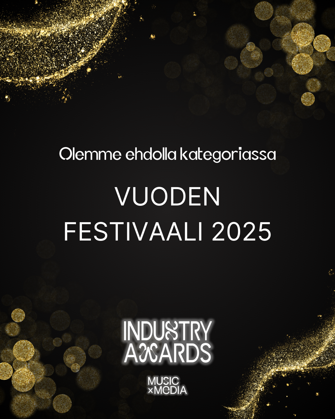 Kaustby folkmusikfestival nominerad till Årets festival vid Music x Media Industry Awards